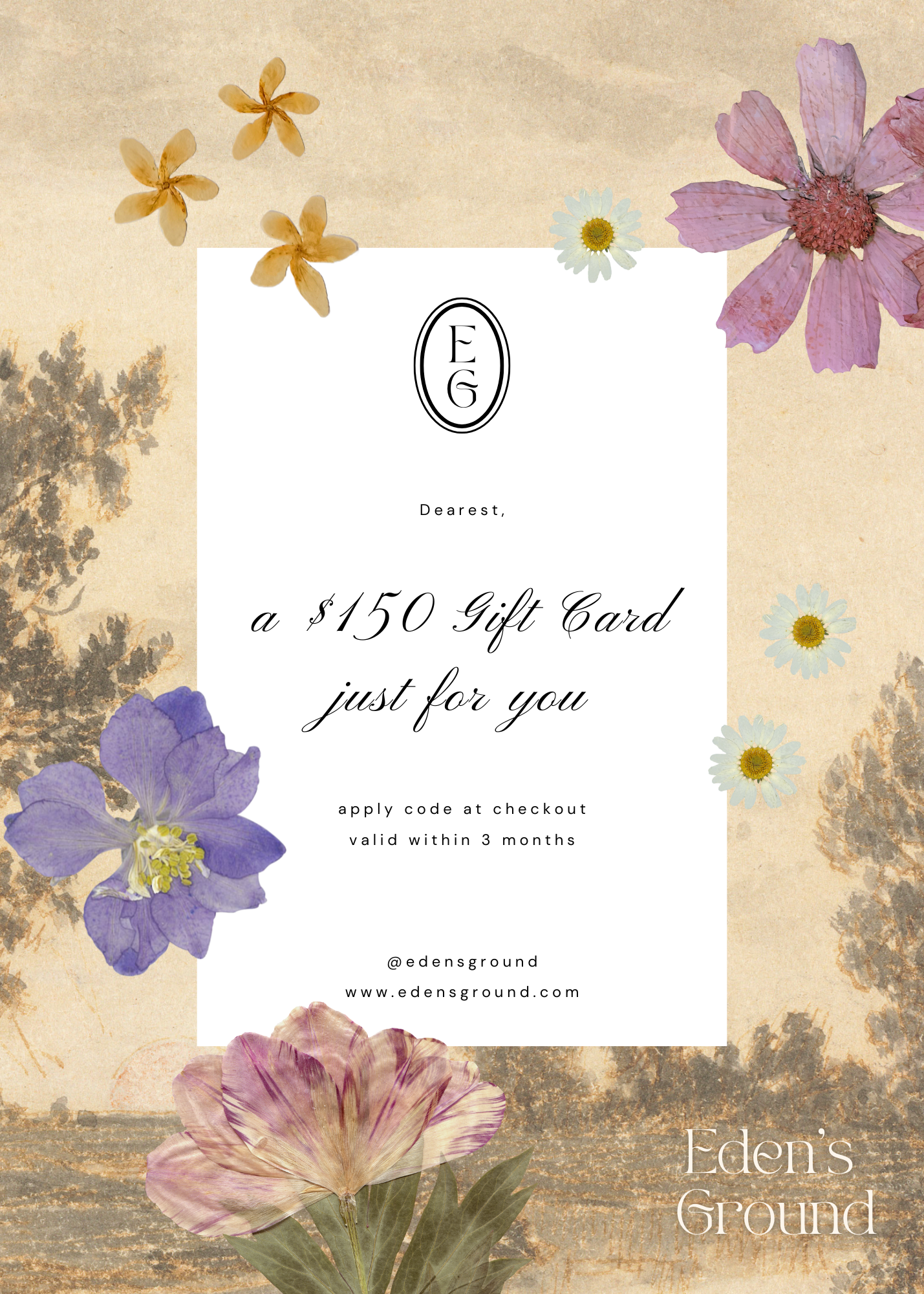 Give the gift of choice with our digital gift card, redeemable for fresh or preserved flowers, and floral workshops. A thoughtful surprise for any occasion.