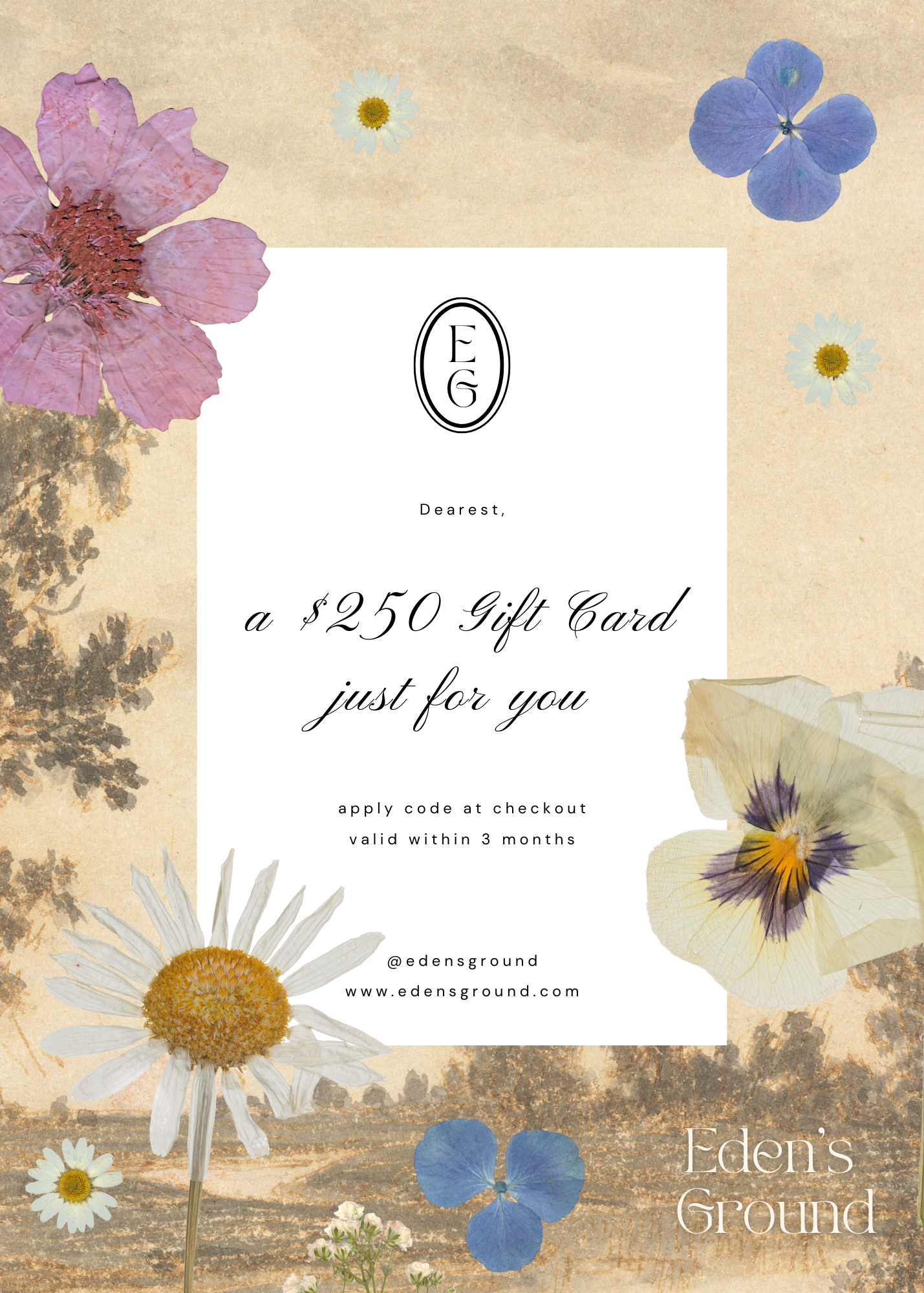 Give the gift of choice with our digital gift card, redeemable for fresh or preserved flowers, and floral workshops. A thoughtful surprise for any occasion.