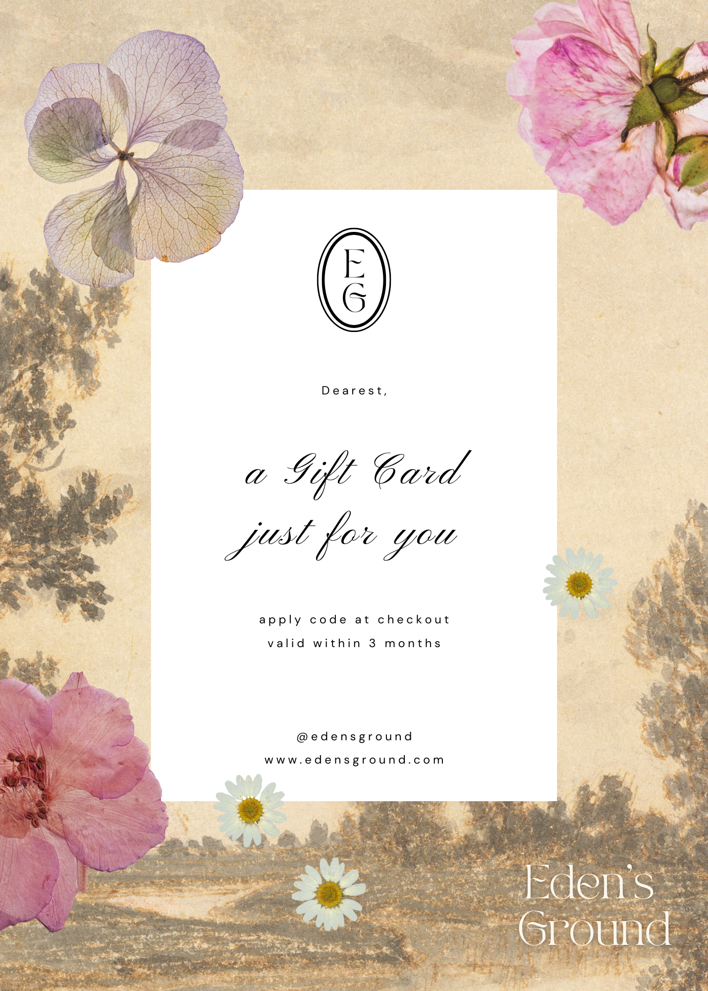 Give the gift of choice with our digital gift card, redeemable for fresh or preserved flowers, and floral workshops. A thoughtful surprise for any occasion.