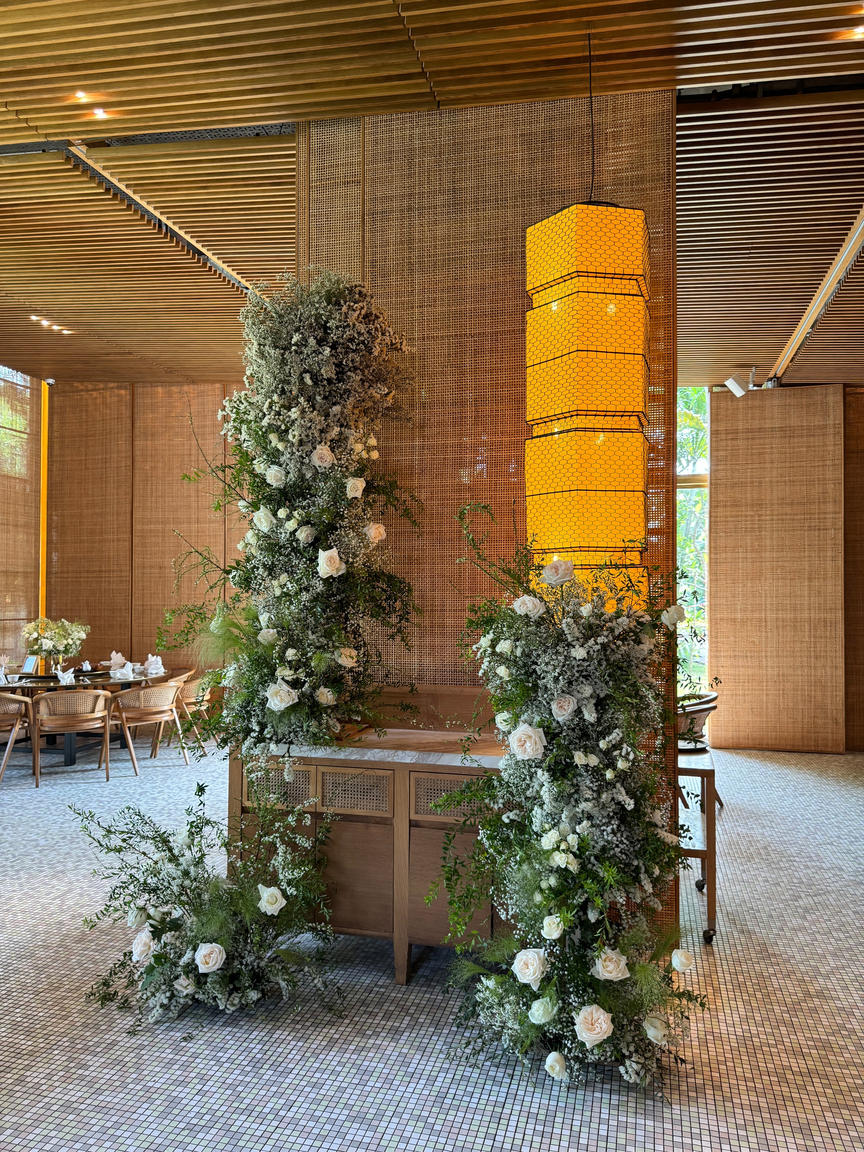 Wedding Floral Arch designed to complement your wedding theme and elevate your venue. Thoughtfully crafted with carefully selected blooms, this arch can frame your entrance, enhance your stage décor, or serve as a beautiful photo backdrop for guests and cherished moments. Crafted by Eden’s Ground, a floral design boutique.