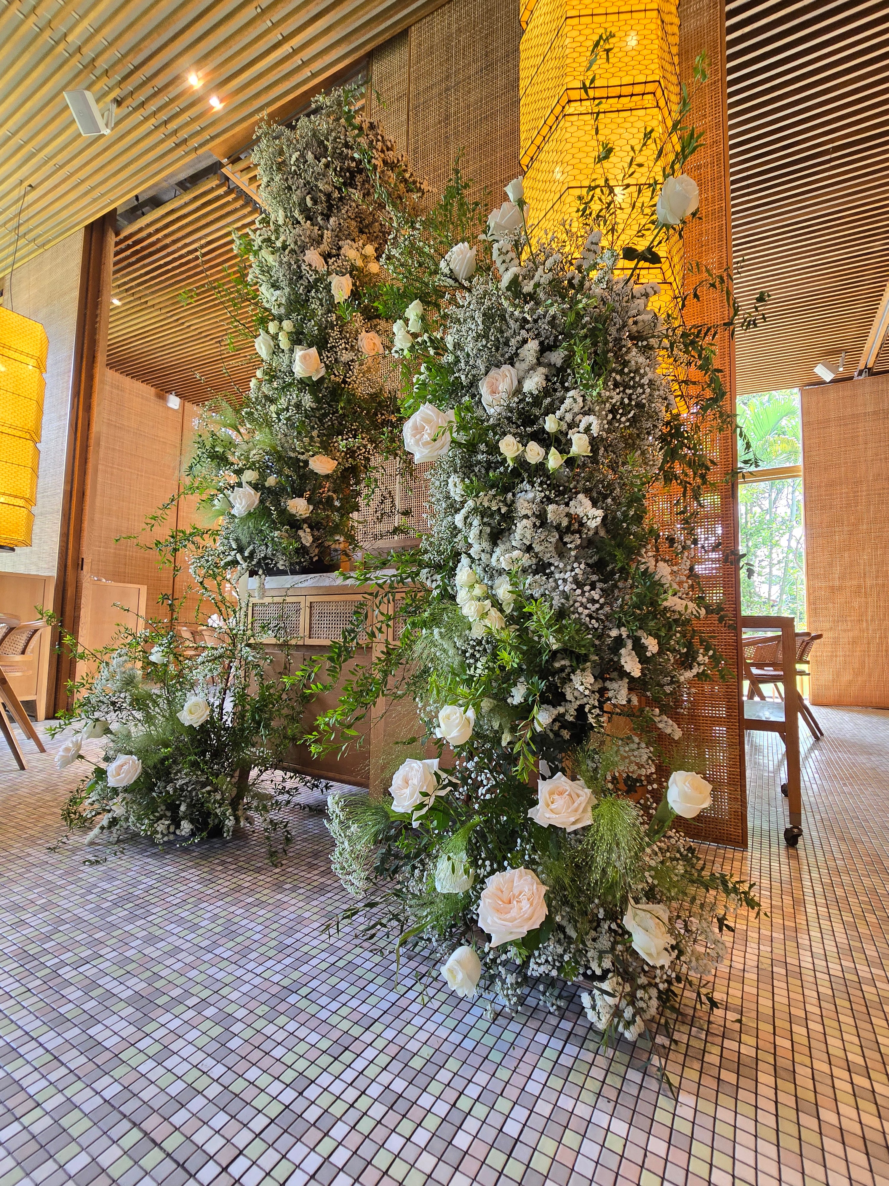 Wedding Floral Arch designed to complement your wedding theme and elevate your venue. Thoughtfully crafted with carefully selected blooms, this arch can frame your entrance, enhance your stage décor, or serve as a beautiful photo backdrop for guests and cherished moments. Crafted by Eden’s Ground, a floral design boutique.