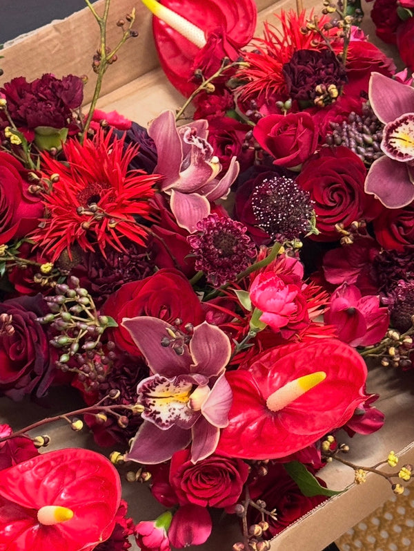 Floral Styling B2B Corporate Dinner and Event Set up