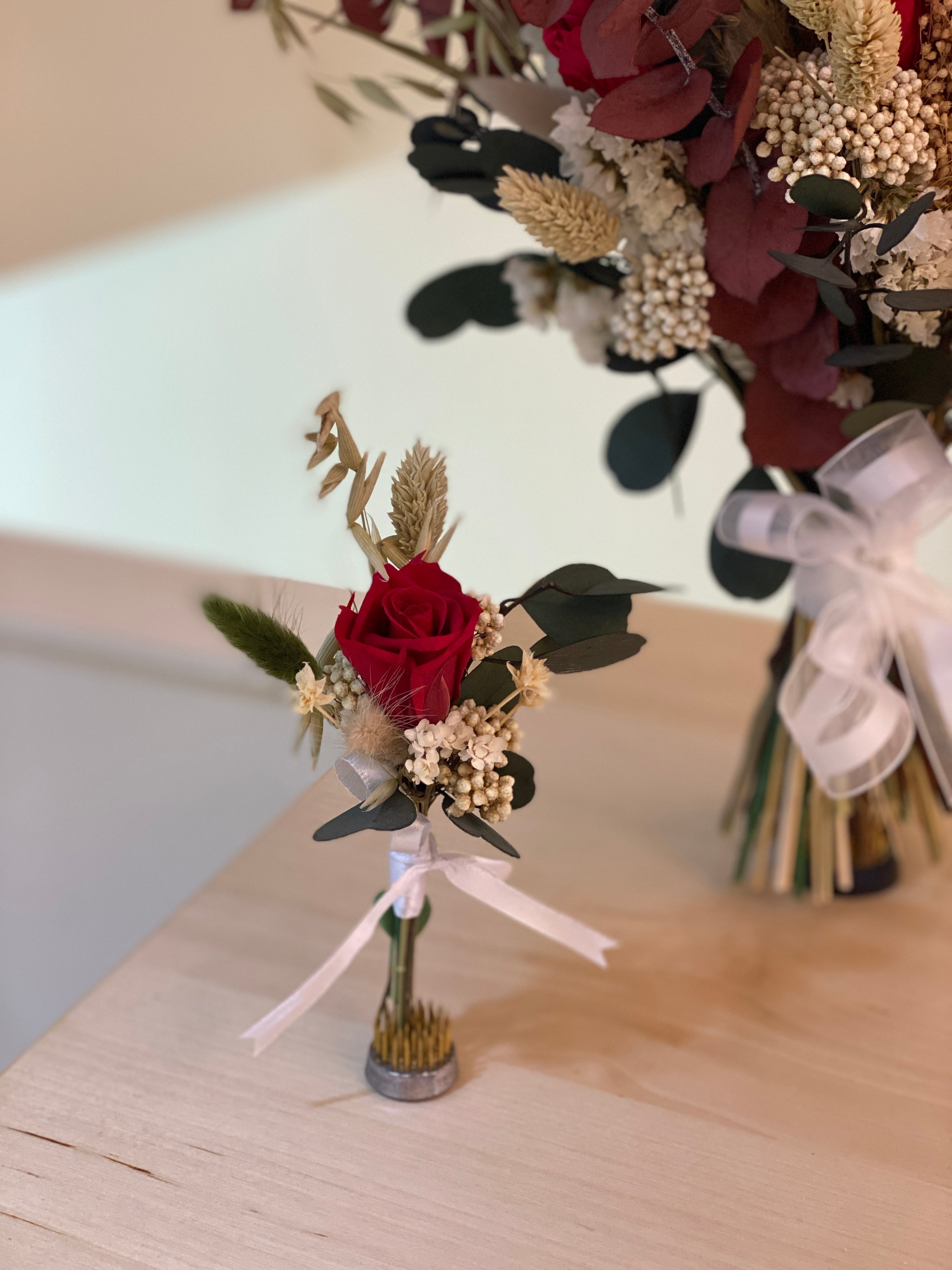 Bespoke Boutonnière — Preserved Flower