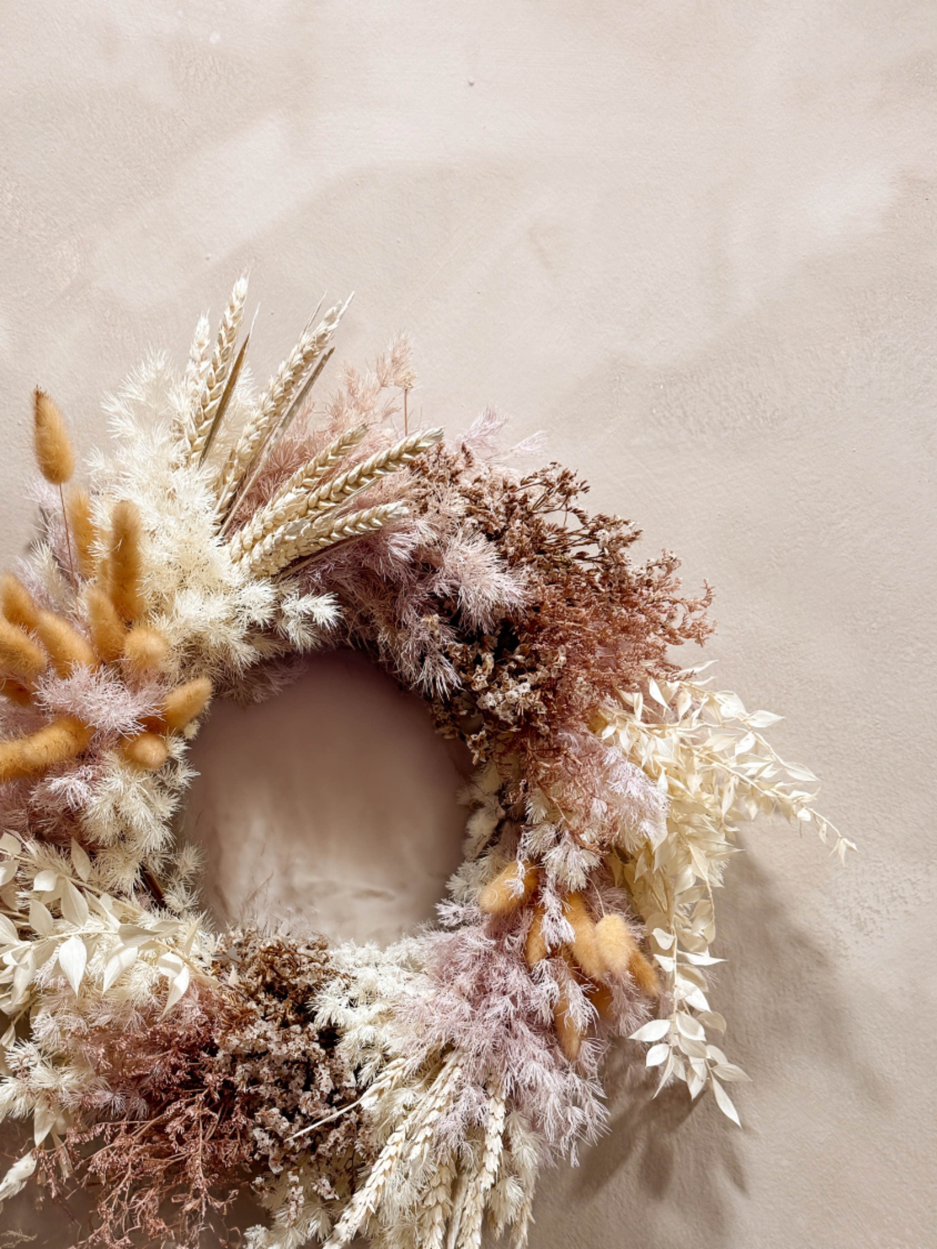 This hands-on floral wreath making workshop using preserved and dried flowers is guided by Eden's Ground, a floral design boutique.