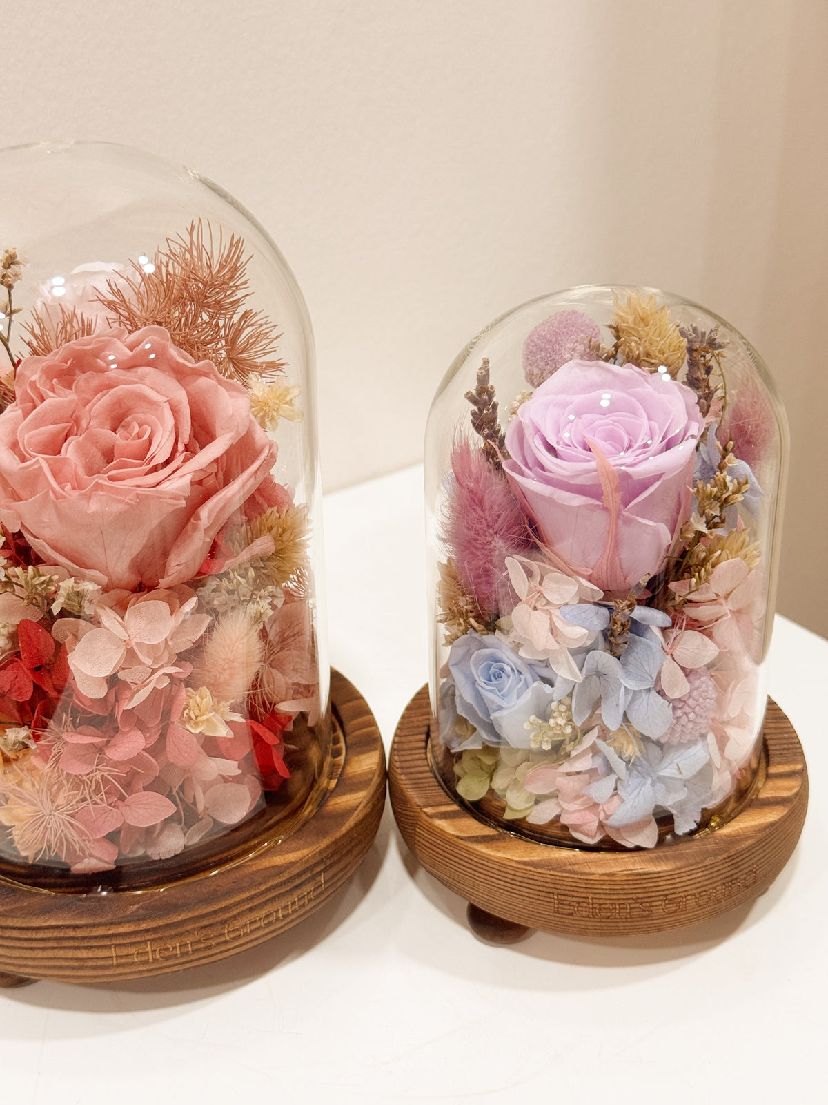 Spend a cosy weekend with Eden’s Ground learning the art of preserved flowers and crafting your very own floral dome arrangement. 