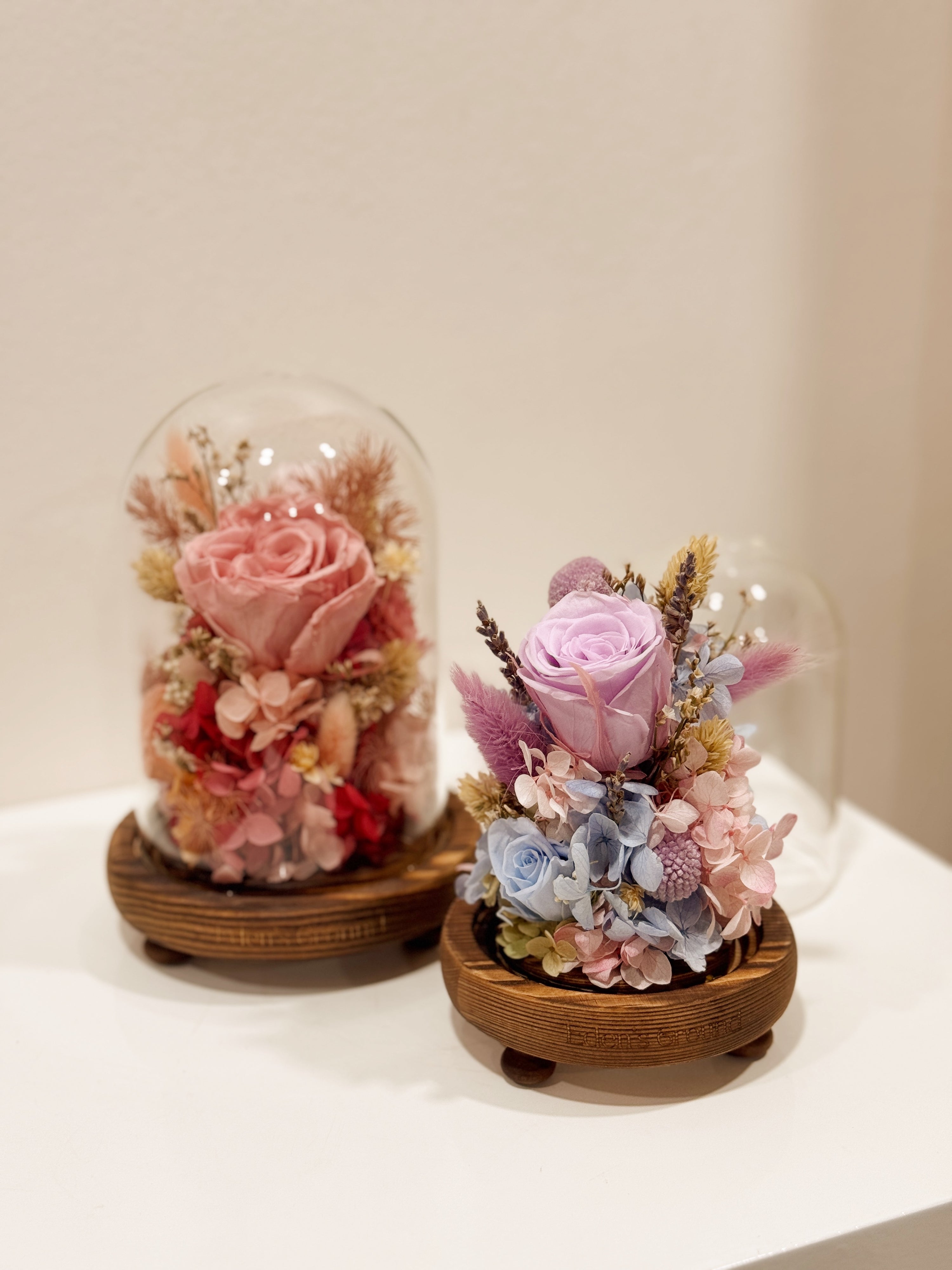 Spend a cosy weekend with Eden’s Ground learning the art of preserved flowers and crafting your very own floral dome arrangement. 