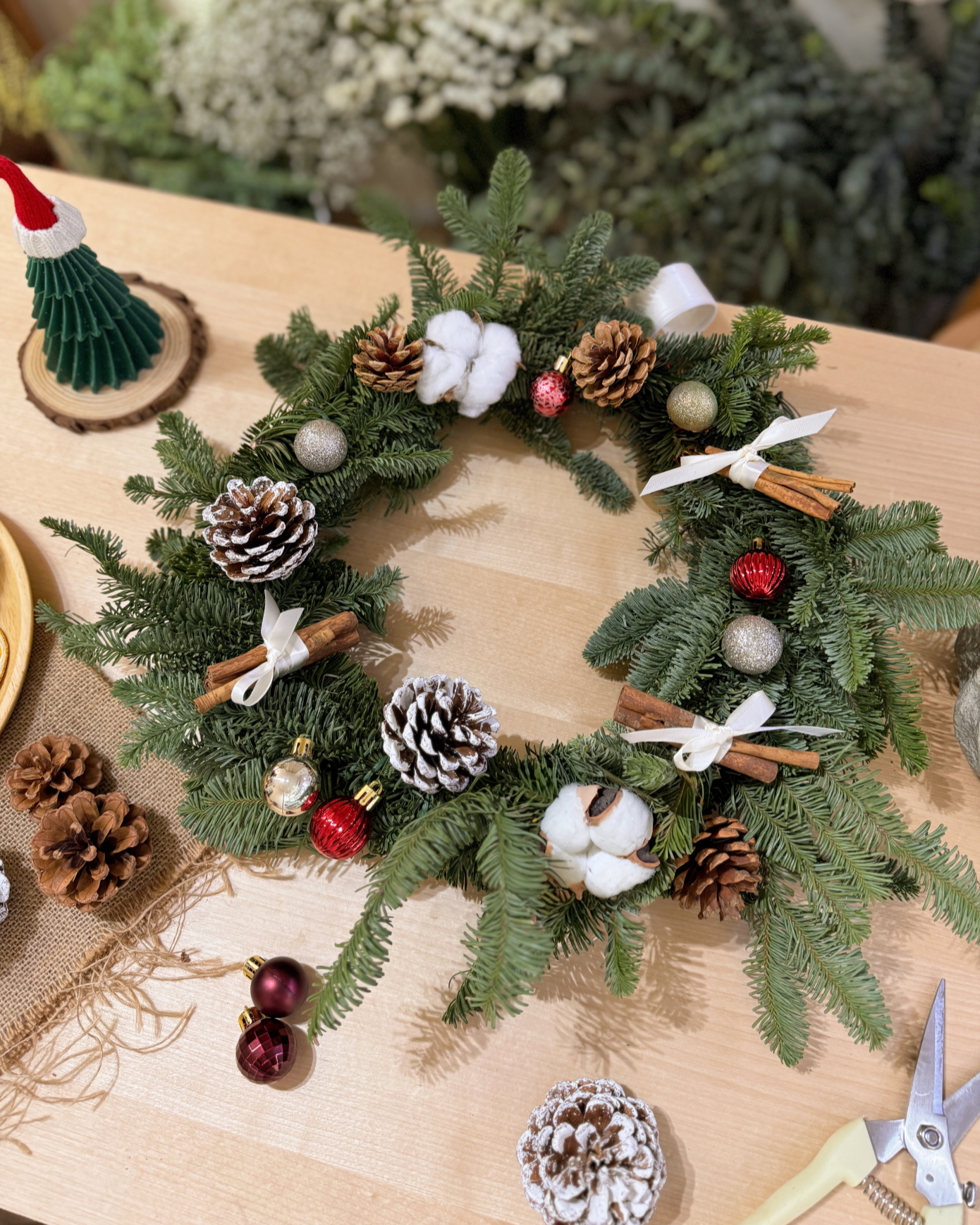 DIY Kit: Fresh Christmas Wreath