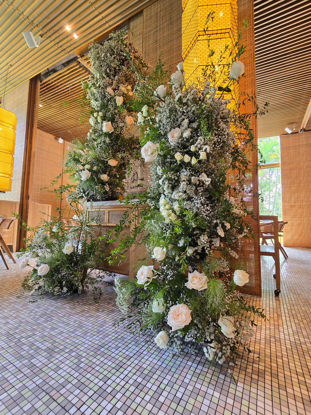 Wedding Floral Arch designed to complement your wedding theme and elevate your venue. Thoughtfully crafted with carefully selected blooms, this arch can frame your entrance, enhance your stage décor, or serve as a beautiful photo backdrop for guests and cherished moments. Crafted by Eden’s Ground, a floral design boutique.